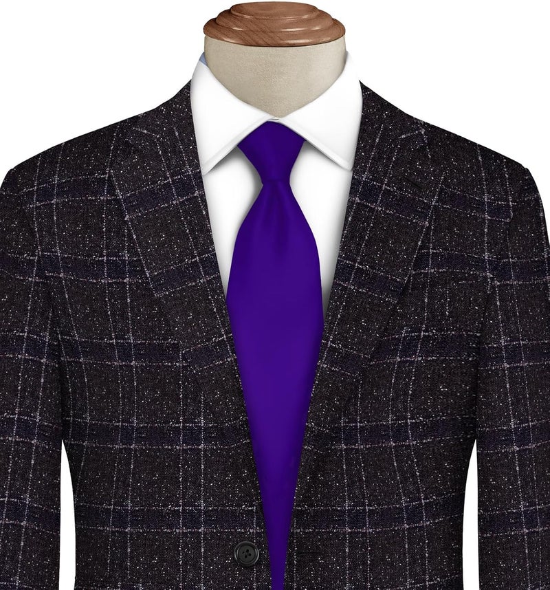 SEVENHEAD Store Solid Color Ties 3.15 Inch (8CM) for Men Pure Color Satin Neckties Formal Mens Ties Wedding Businesss - Image 5